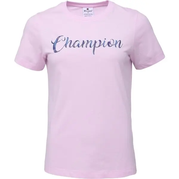 Champion Champion SS TEE Дамска тениска, розово, размер