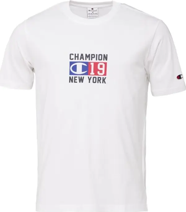 Champion Champion SS TEE Мъжка тениска, бяло, размер