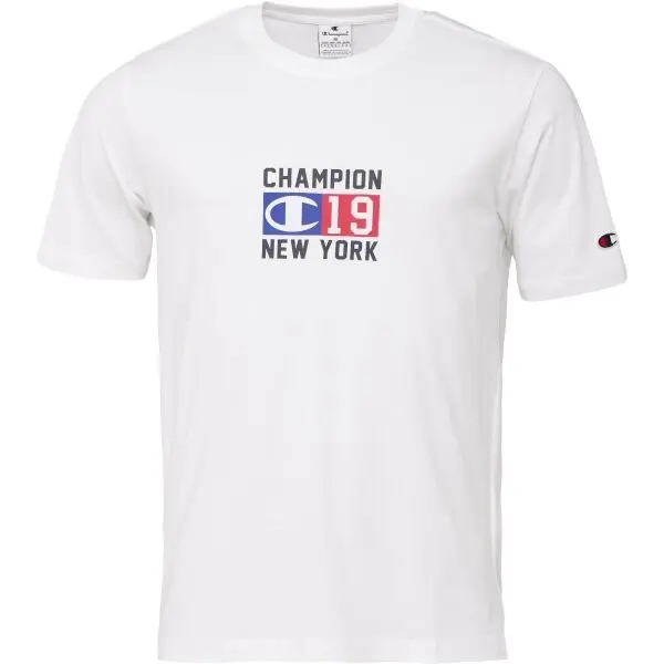 Champion Champion SS TEE Мъжка тениска, бяло, размер