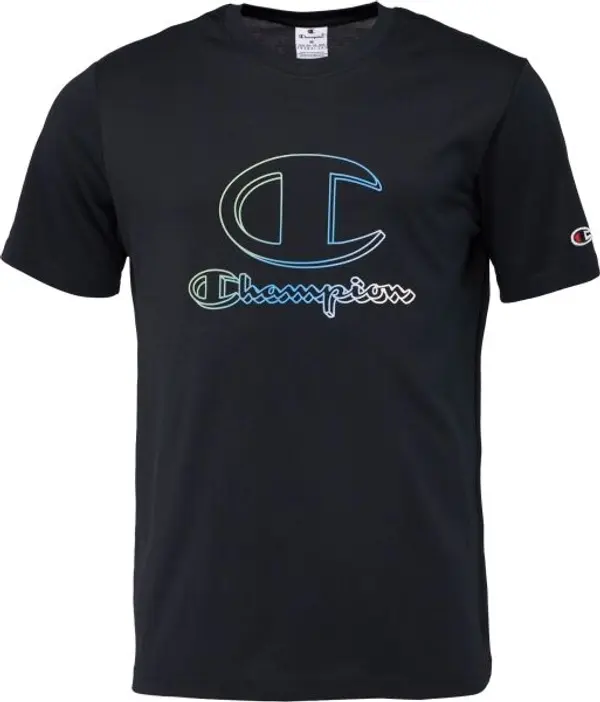 Champion Champion SS TEE Мъжка тениска, черно, размер