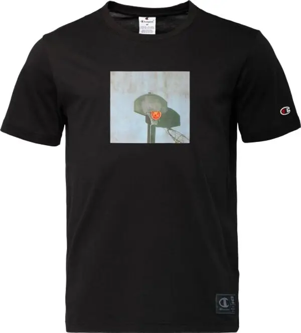 Champion Champion SS TEE Мъжка тениска, черно, размер