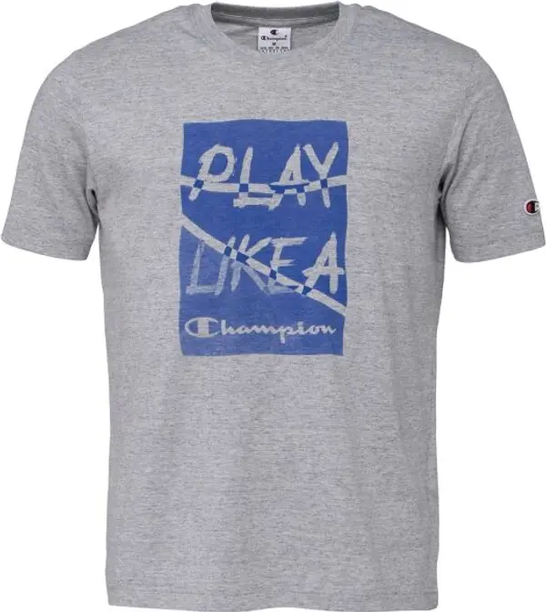 Champion Champion SS TEE Мъжка тениска, сиво, размер