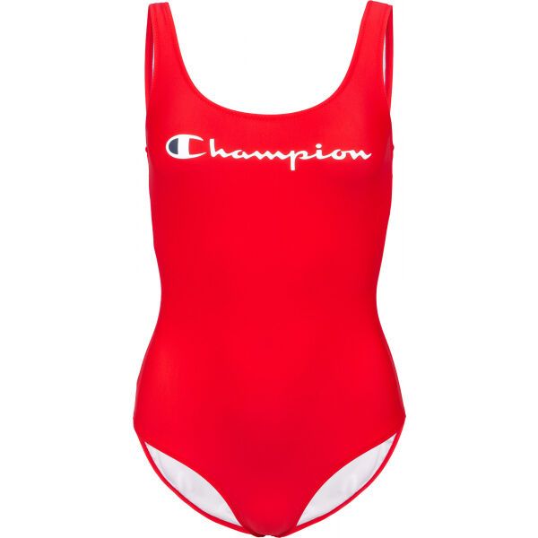 Champion Champion SWIMMING SUIT Дамски цял бански, червено, размер