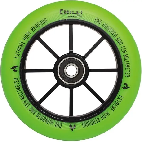 CHILLI CHILLI BASE 110 MM Резервно колело, зелено, размер