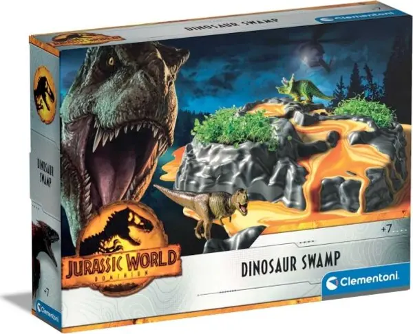 CLEMENTONI CLEMENTONI JURASSIC WORLD 3 - DINOSAUR SWAMP Детска игра, микс, размер