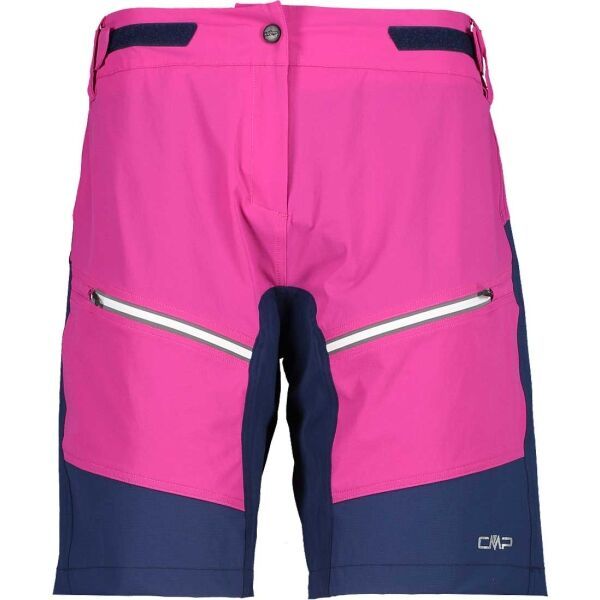 CMP CMP FREE BIKE BERMUDA W Дамски велосипедни панталони, розово, размер S