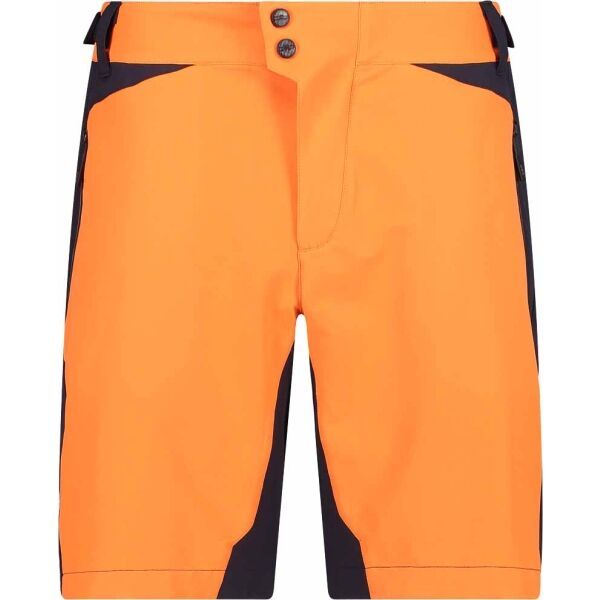 CMP CMP FREE BIKE BERMUDA WITH INNER MESH UNDERWEAR Мъжки къси панталони за колоездене, оранжево, размер
