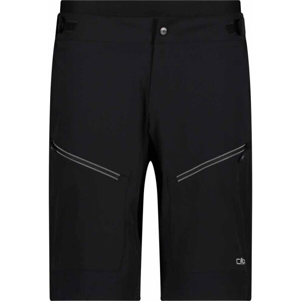 CMP CMP MAN FREE BIKE BERMUDA WITH INNER MESH UNDERWEAR Мъжки къси панталони за колоездене, черно, размер