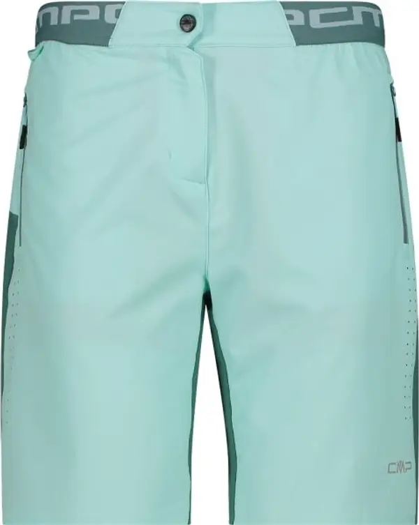 CMP CMP WMN BIKE BERMUDA Дамски къси панталони за колоездене, светло-зелено, размер