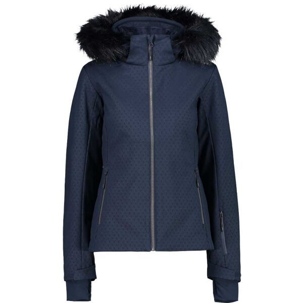 CMP CMP WOMAN JACKET ZIP HOOD Дамско скиорско яке, тъмносин, размер
