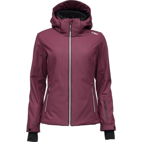 CMP CMP WOMAN JACKET ZIP HOOD Дамско яке за ски, лилаво, размер