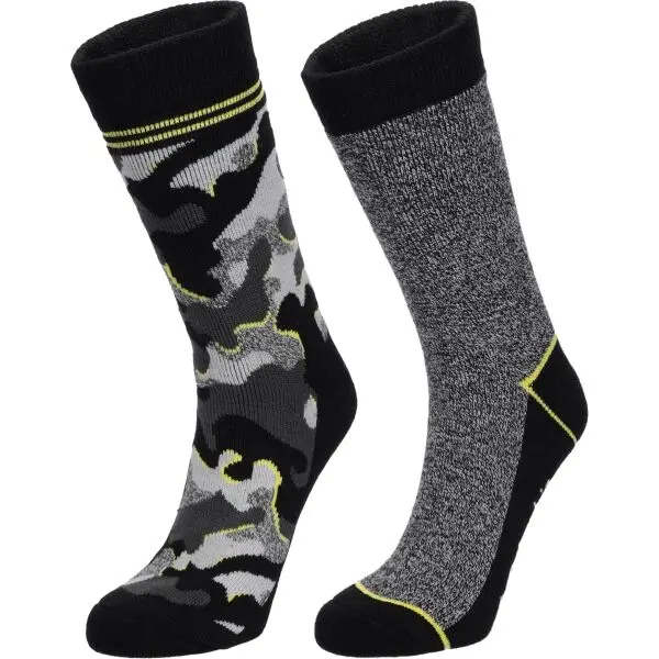 Columbia Columbia 2PP CAMOUFLAGE THERMAL CREW Мъжки чорапи, черно, размер