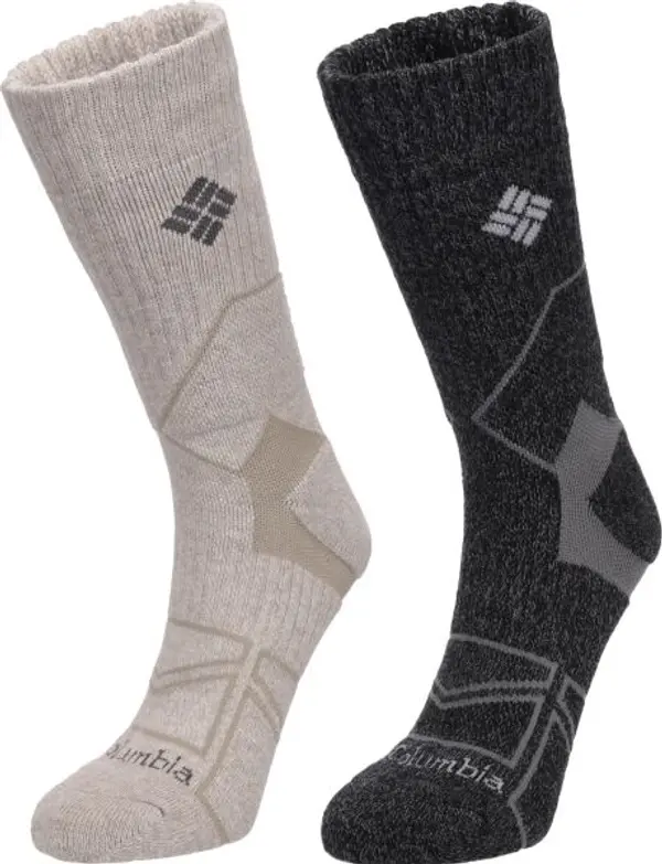 Columbia Columbia 2PP HIKE CREW Мъжки чорапи, бежово, размер