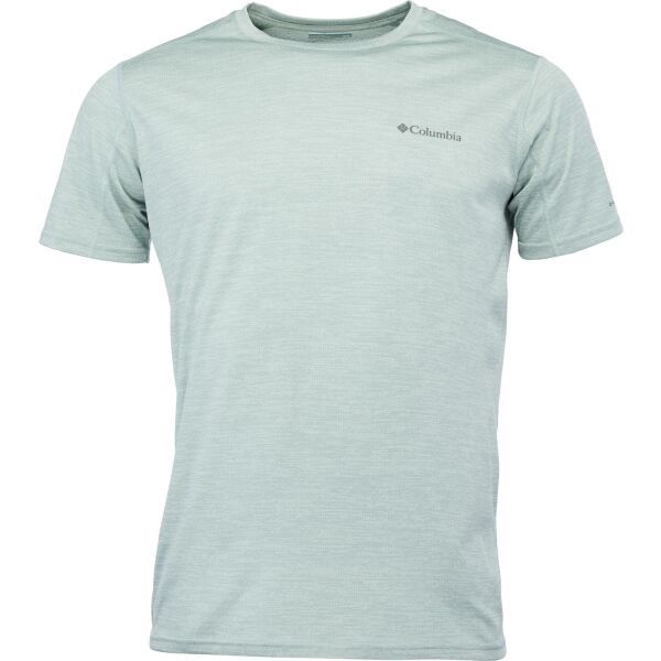 Columbia Columbia ALPINE CHILL™ ZERO SHORT SLEEVE CREW Функционална мъжка  тениска, светло-зелено, размер