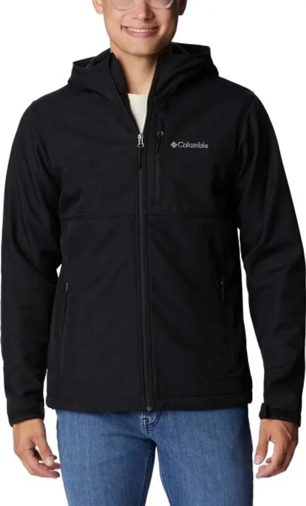 Columbia Columbia ASCENDER II SOFTSHELL HOODED JACKET Мъжко яке от софтшел, черно, размер