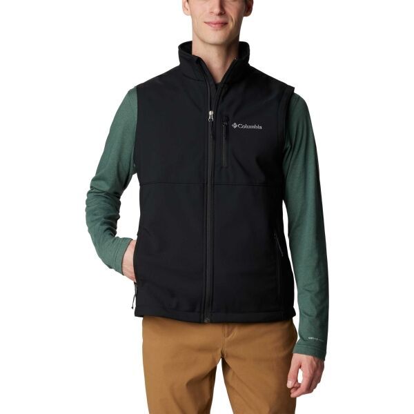 Columbia Columbia ASCENDER SOFTSHELL VEST Мъжки елек, черно, размер