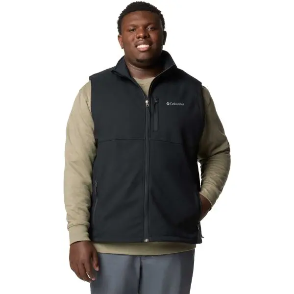 Columbia Columbia ASCENDER SOFTSHELL VEST Мъжки елек, черно, размер