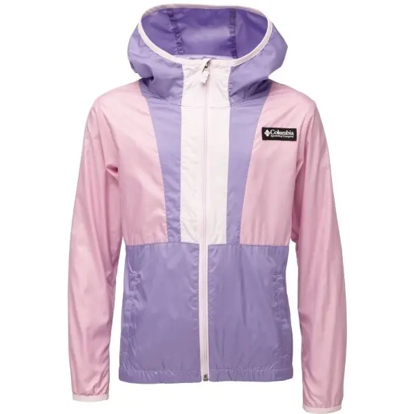 Columbia Columbia BACK BOWL HOODED WINDBREAKER Момичешко яке, розово, размер