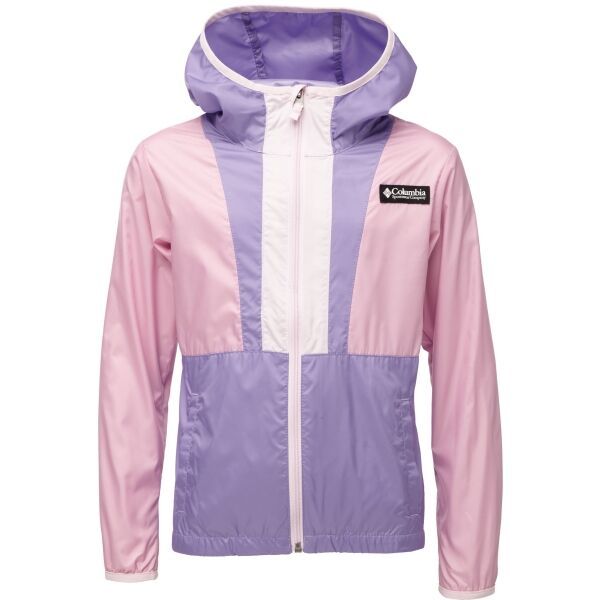 Columbia Columbia BACK BOWL HOODED WINDBREAKER Момичешко яке, розово, размер