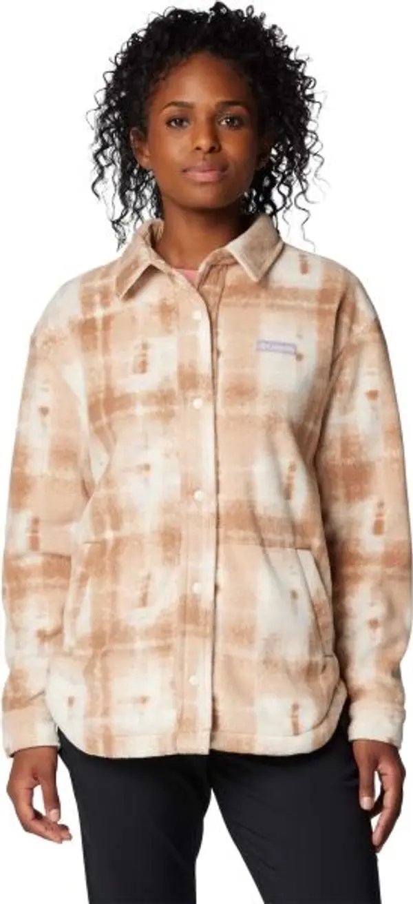 Columbia Columbia BENTON SPRINGS SHIRT JACKET II Дамска риза, бежово, размер