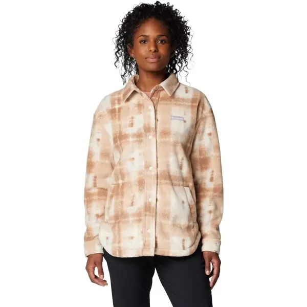 Columbia Columbia BENTON SPRINGS SHIRT JACKET II Дамска риза, бежово, размер