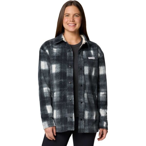Columbia Columbia BENTON SPRINGS SHIRT JACKET II Дамска риза, тъмносиво, размер