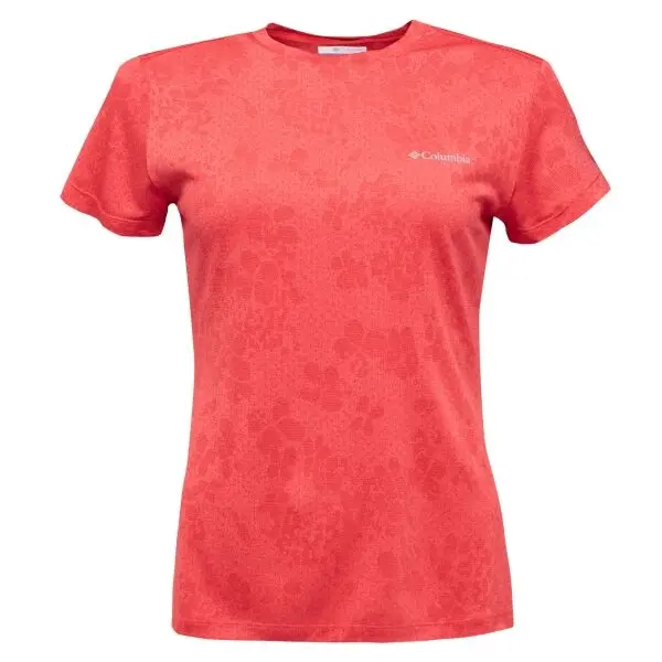 Columbia Columbia BLUEBIRD CANYON™ II SS CREW Дамска функционална тениска, червено, размер