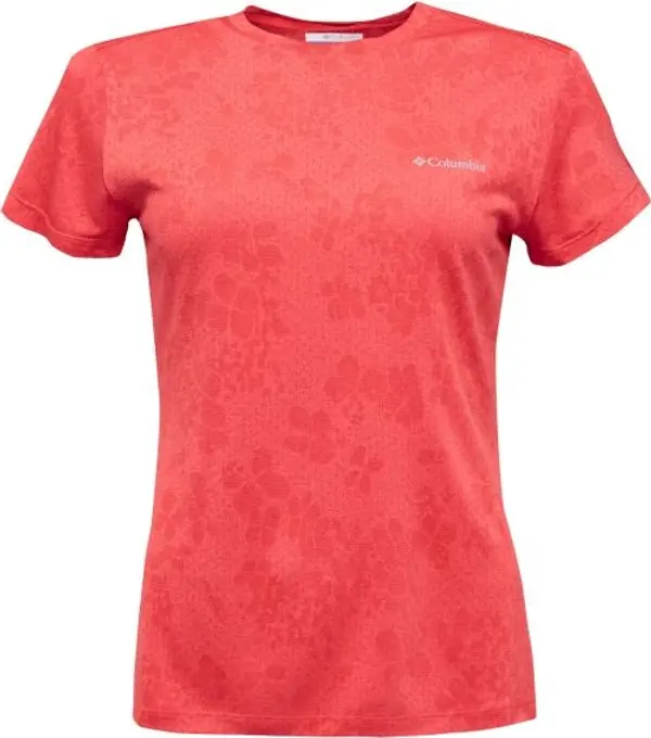 Columbia Columbia BLUEBIRD CANYON™ II SS CREW Дамска функционална тениска, червено, размер