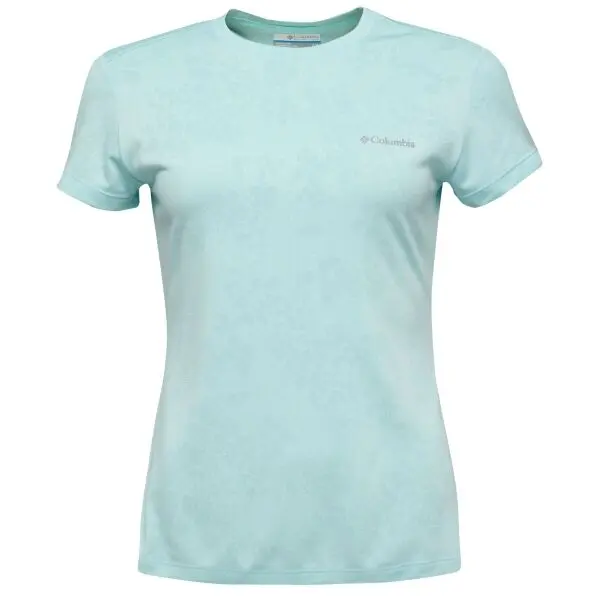 Columbia Columbia BLUEBIRD CANYON™ II SS CREW Дамска функционална тениска, тюркоазено, размер
