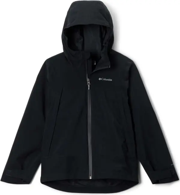 Columbia Columbia BOULDER FALLS JACKET Детско аутдор яке, черно, размер