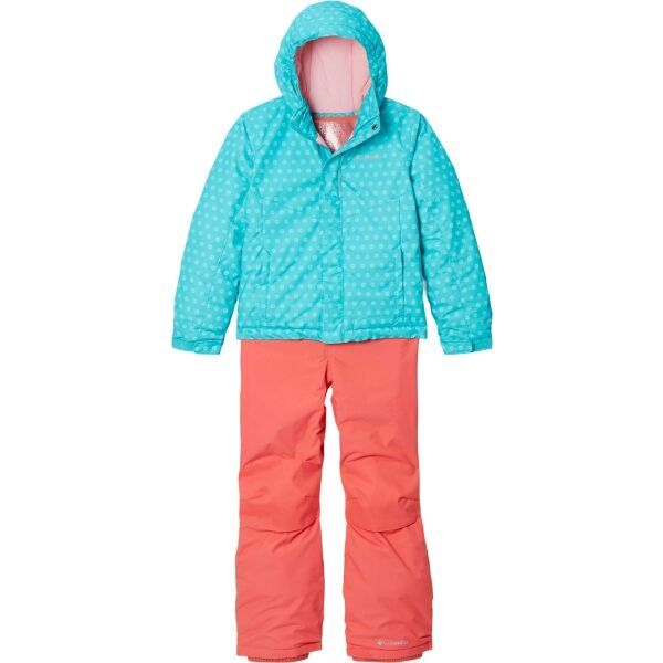 Columbia Columbia BUGA SNOW SET Детски зимен комплект, цвят сьомга, размер