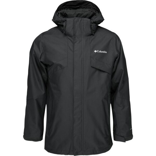 Columbia Columbia BUGABOO III FLEECE INTERCHANGE JACKET Мъжко зимно яке, черно, размер