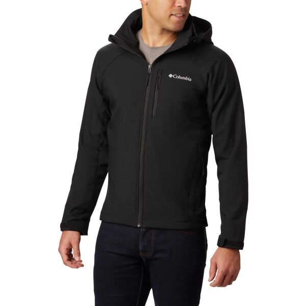 Columbia Columbia CASCADE RIDGE™ II SOFTSHELL Мъжко софтшелово  яке, черно, размер