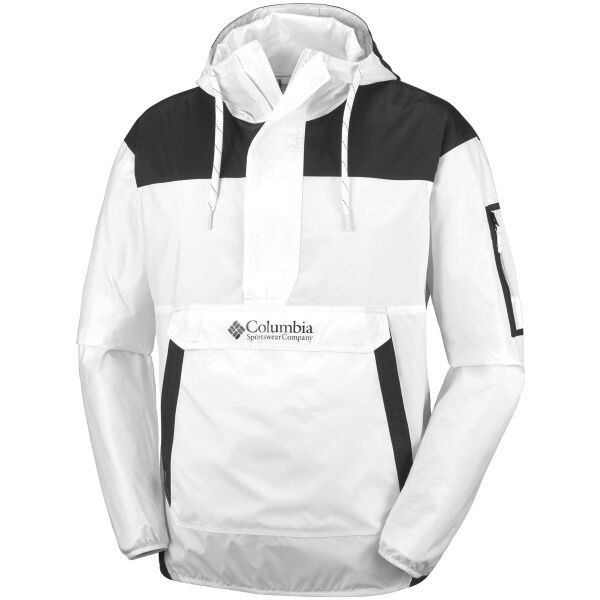 Columbia Columbia CHALLENGER WINDBREAKER Мъжко яке против вятър, бяло, размер