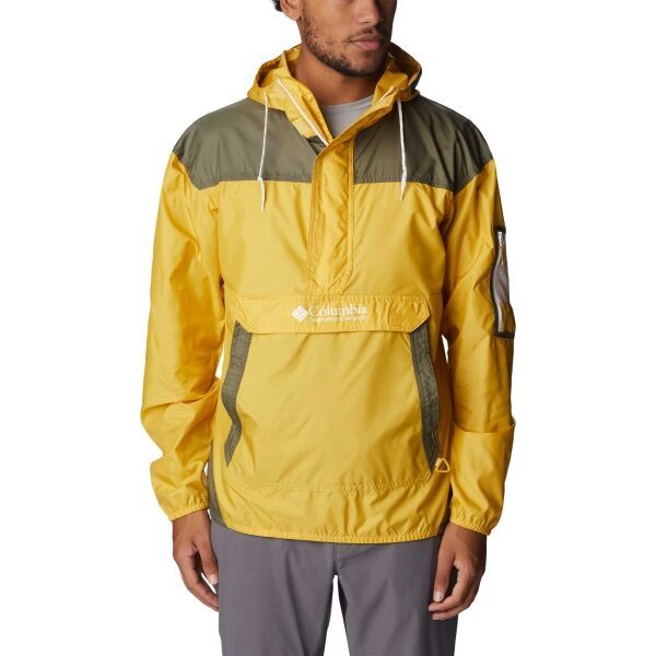 Columbia Columbia CHALLENGER WINDBREAKER Мъжко яке против вятър, жълто, размер