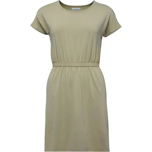 Columbia Columbia CHILL RIVER™ SS DRESS Дамска лятна рокля, khaki, размер