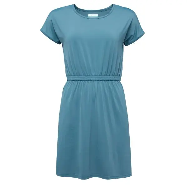 Columbia Columbia CHILL RIVER™ SS DRESS Дамска лятна рокля, зелено, размер