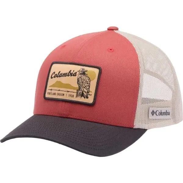 Columbia Columbia CMESH SNAP BACK HAT Стилна шапка с козирка, червено, размер
