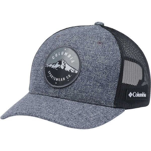 Columbia Columbia CMESH SNAP BACK HAT Стилна шапка с козирка, тъмносиво, размер