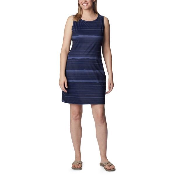 Columbia Columbia CHILL RIVER PRINTED DRES Дамска рокля, тъмносин, размер S