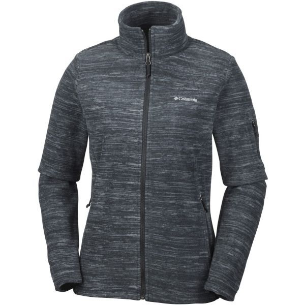Columbia Columbia FAST TREK PRINTED JACKET Дамско яке, черно, размер S
