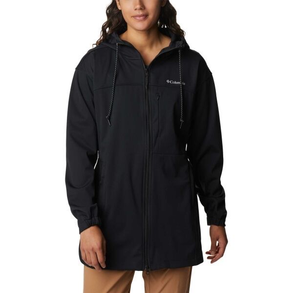 Columbia Columbia FLORA PARK SOFTSHELL JACKET Дамски софтшел яке, черно, размер XS