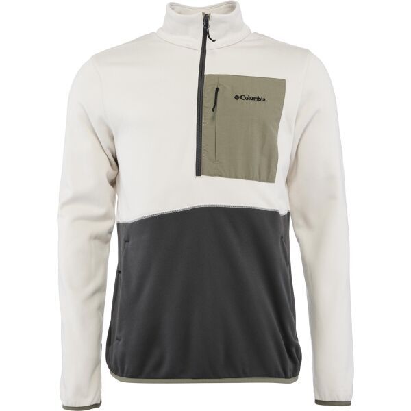 Columbia Columbia HIKE 1/2 ZIP Мъжки суитшърт, бежово, размер XXL