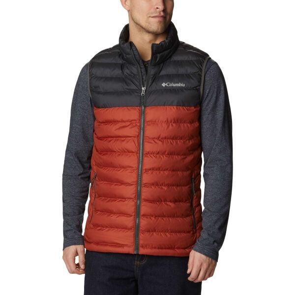 Columbia Columbia POWDER LITE VEST Мъжки елек, червено, размер S
