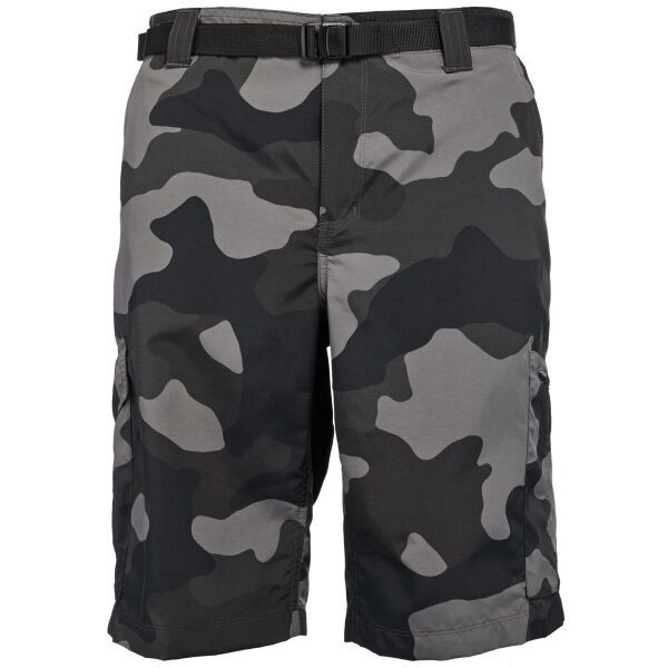 Columbia Columbia SILVER RIDGE PRINTED CARGO SHORT Мъжки шорти, тъмносиво, размер 38