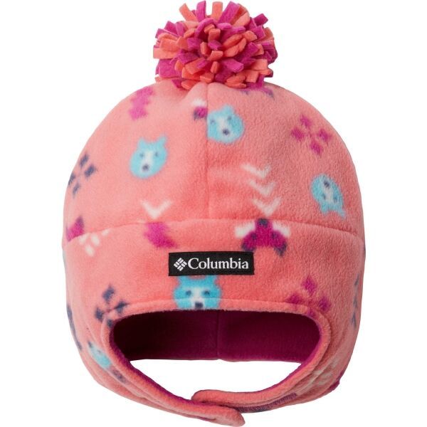 Columbia Columbia YOUTH FROSTY TRAIL II EARFLAP BEANIE Детска зимна шапка, розово, размер L/XL