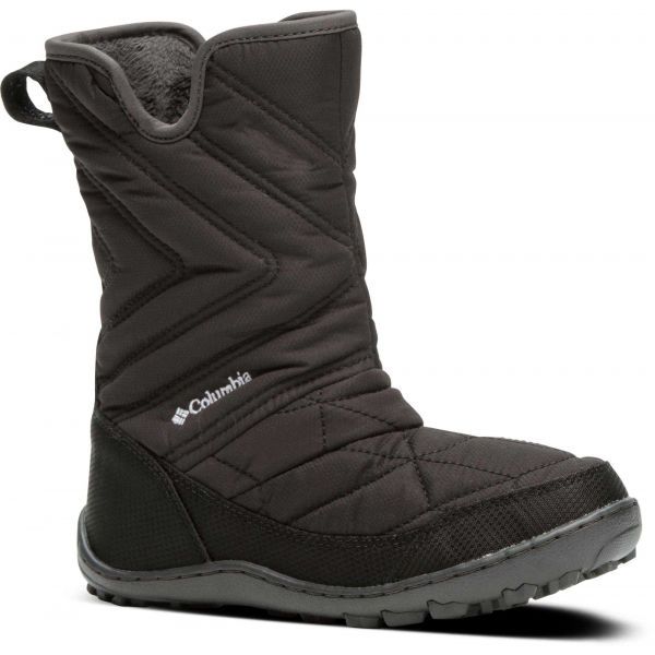 Columbia Columbia YOUTH MINX SLIP III Детски зимни обувки, тъмносиво, размер 32