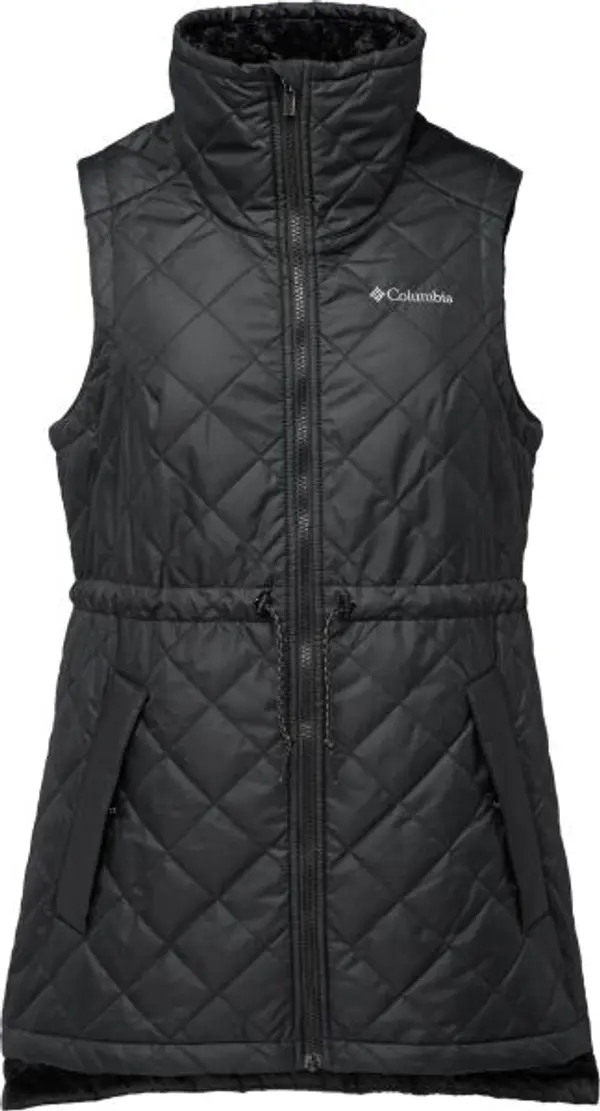 Columbia Columbia COPPER CREST II MID VEST Дамско елече с изолация, черно, размер