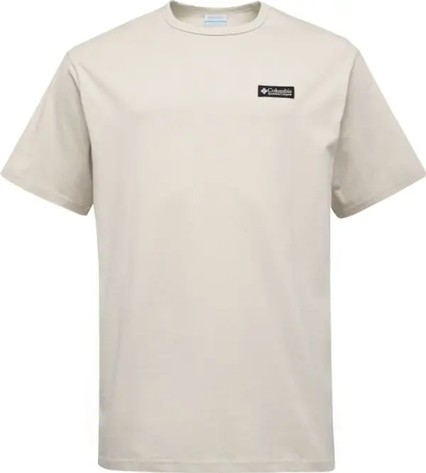 Columbia Columbia CSC HEAVYWEIGHT ICONIC TEE Мъжка памучна тениска, бежово, размер