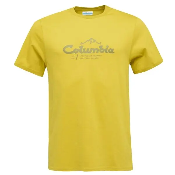 Columbia Columbia CSC SEASONAL GRAPHIC TEE Мъжка памучна тениска, жълто, размер